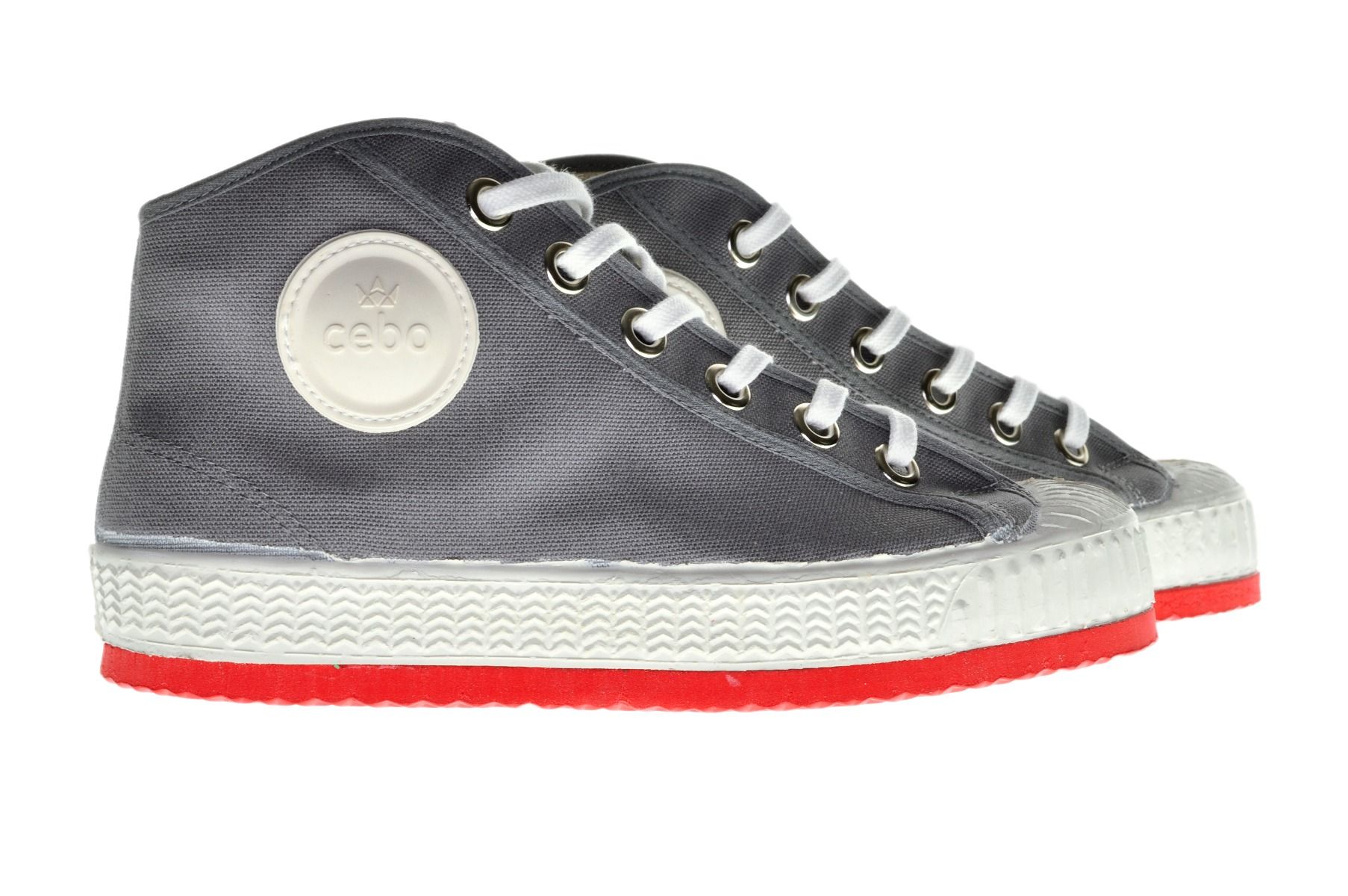 Cebo Grey - Red Outsole