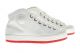 Cebo White Sneakers - Red Outsole
